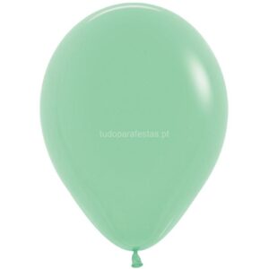 Balão Látex Verde Menta 30cm 12'
