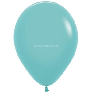 Balão Látex Azul Tiffany 30cm 12'