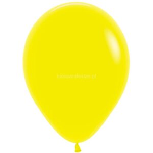 Balão Látex Amarelo 30cm 12'