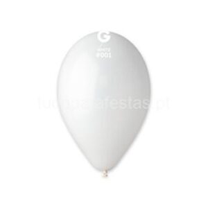 Balão Látex Branco 32cm 12''