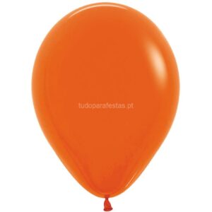 Balão Látex Laranja 30cm 12'