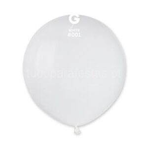 Balão Látex Branco 48cm 19''