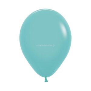 Balão Látex Azul Tiffany 12cm 5'