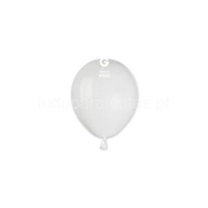 Balão Látex Branco 12cm 5'
