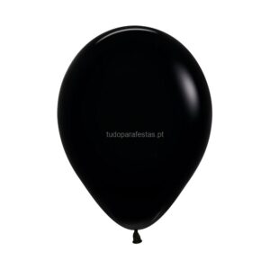 Balão Látex Preto 12cm 5'
