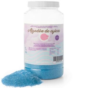 Açúcar Algodão Doce Azul 1kg