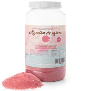 Açúcar Algodão Doce Rosa 1kg