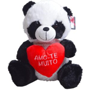 Peluche Panda Amo-te Muito 25cm