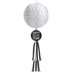 Decoração Favo Mel Happy New Year 70cm