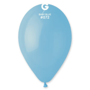 Balão Látex Azul Bebé 30cm 12'