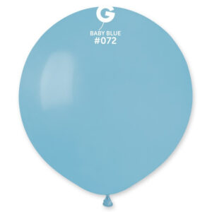 Balão Látex Azul Bebé 48cm 19'