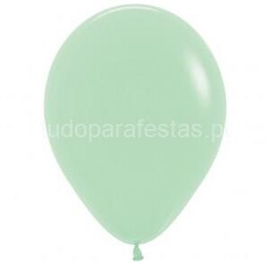 Balão Látex Verde Menta Pastel