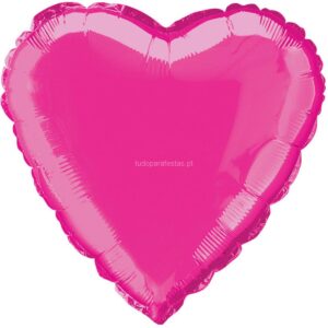 Balão Coração Fuschia 46cm