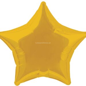 Balão Estrela Dourada 43cm