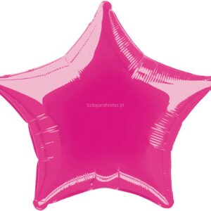 Balão Estrela Fuschia 43cm