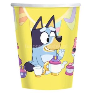 Copos Bluey 227ml 8unid