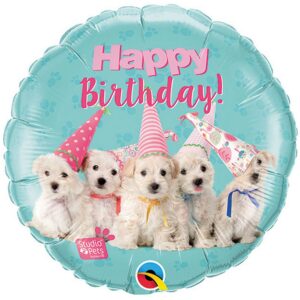 Balão Cães Happy Birthday 46cm