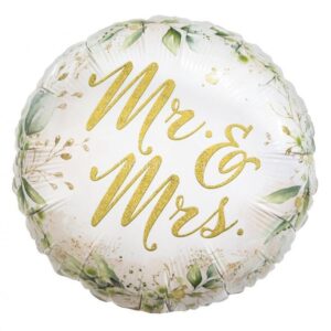 Balão Mr & Mrs 43cm