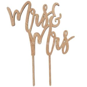 Topo Bolo Mr & Mrs Madeira