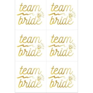 Tatuagens Team Bride 6unid