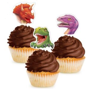 Toppers Dinossauros 12unid