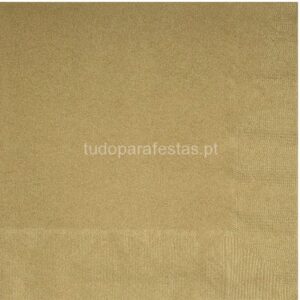 Guardanapos Dourado 30unid