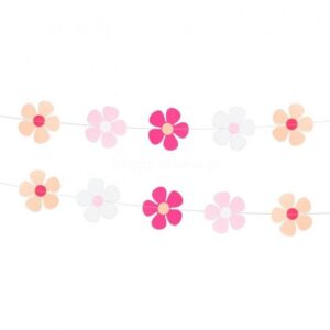Faixa Flores coloridas 2m