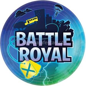 Pratos Fortnite 23cm 8unid