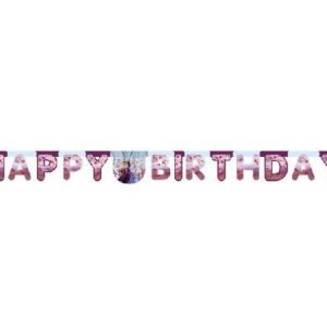 Faixa Happy Birthday Frozen 2m