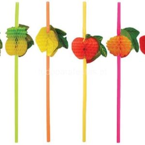 Palhinhas Frutas 6unid