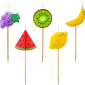 Velas Frutas 5unid