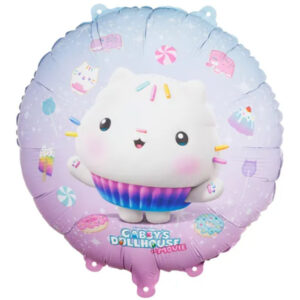 Balão Gabby Cakey redondo 43cm