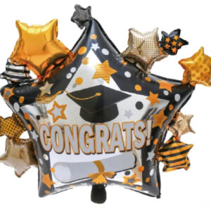 Balão Graduação Estrelas 65cm