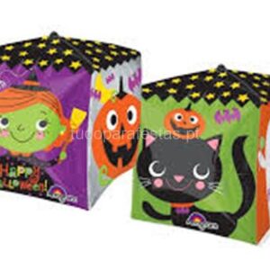 Balão Halloween Cubo Infantil 38x38cm