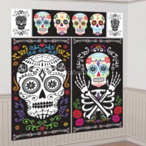 Cenário Caveira Mexicana 1,82m 5pcs
