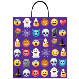 Saco Halloween Emoji 40x36cm