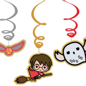 Decoração Pendurar Harry Potter Animado 6unid