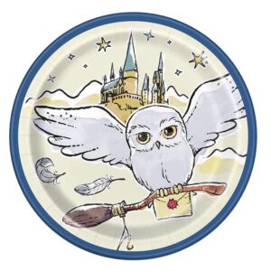 Pratos Harry Potter desenho 17cm 8unid