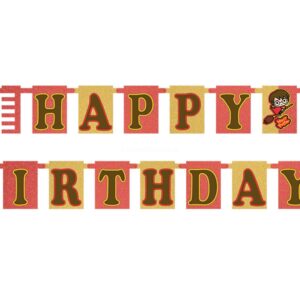Faixa Happy Birthday Harry Potter Animado 1,6m