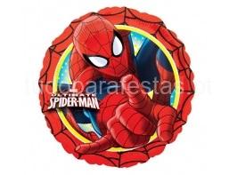 Balão Homem Aranha redondo 43cm