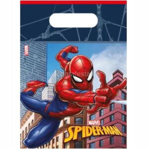 Saco Brinde Homem Aranha 6unid