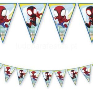 Bandeira Triangular Spidey 2,3m