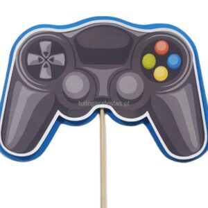 Topo Bolo Comando Playstation 16x10cm