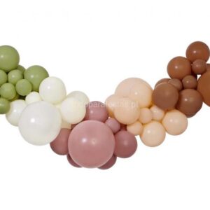 Balão Látex Kit Boho 65b. + fita