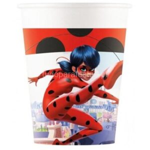 Copos LadyBug 8unid
