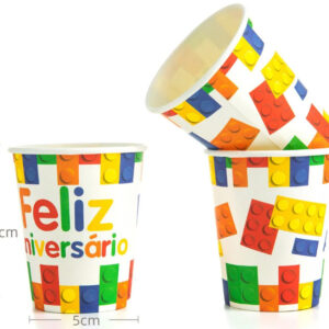 Copos Lego 6unid