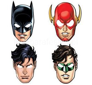 Máscaras Liga da Justiça 8unid