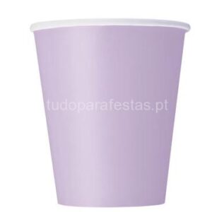 Copos Lilás 10unid