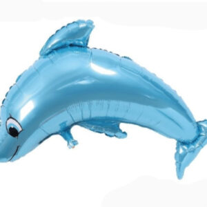 Balão Golfinho Azul 90cm