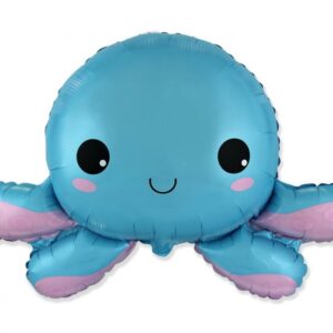 Balão Polvo Azul 63cm